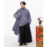 【チャイハネ】ブラーケメンズカーディガン | アミナコレクション | 詳細画像1 