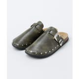 カーキ | 【チャイハネ】スタズメンズサンダル | アミナコレクション 