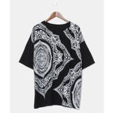 ブラック | 【チャイハネ】ラジャスタンメンズTシャツ | チャイハネ
