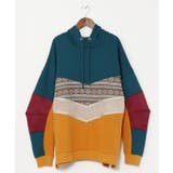 ターコイズブルー | 【チャイハネ】ファルパキメンズフードトップス | アミナコレクション