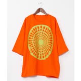 オレンジ | 【チャイハネ】フマリーメンズTシャツ | アミナコレクション