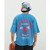 ブルー | 【チャイハネ】テサニメンズTシャツ | アミナコレクション