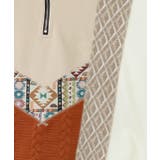 【チャイハネ】ファランナメンズハーフジップトップス | アミナコレクション  | 詳細画像17 