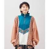 【チャイハネ】ファランナメンズハーフジップトップス | アミナコレクション  | 詳細画像5 