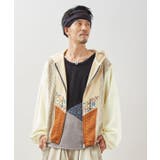 【チャイハネ】ファランナメンズジップアップカーディガン | アミナコレクション  | 詳細画像6 