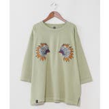 カーキ | 【チャイハネ】ピグネイメンズＴシャツ | アミナコレクション 