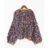 【チャイハネ】カラフルループニットカーディガン | アミナコレクション  | 詳細画像12 