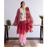 【チャイハネ】カラフルループニットカーディガン | アミナコレクション  | 詳細画像3 