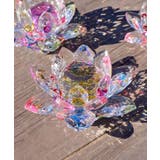 【チャイハネ】ガラスロータスレインボーL | アミナコレクション  | 詳細画像2 