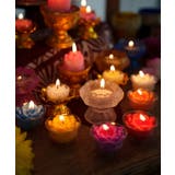 【チャイハネ】ロータスカップキャンドル | アミナコレクション  | 詳細画像2 