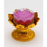 パープル | 【チャイハネ】ロータスカップキャンドル | アミナコレクション 