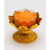 オレンジ | 【チャイハネ】ロータスカップキャンドル | アミナコレクション 