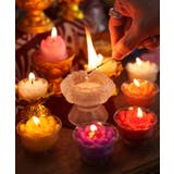 【チャイハネ】ロータスガラススタンド | アミナコレクション | 詳細画像1