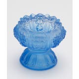 ブルー | 【チャイハネ】ロータスガラススタンド | アミナコレクション