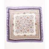 パープル | 【チャイハネ】カラリスカーフ | アミナコレクション 