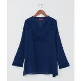 ネイビー | 【チャイハネ】カズノウＴＯＰ－Ｌ | アミナコレクション 