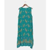 グリーン | 【チャイハネ】ヨウエンノースリーブワンピース | アミナコレクション 