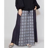 ブラック | 【チャイハネ】アラセアワイドパンツ | アミナコレクション 