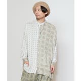【チャイハネ】アラセアメンズバンドカラーシャツ | チャイハネ | 詳細画像5