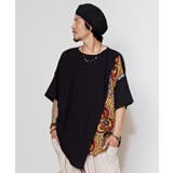 ブラック | 【チャイハネ】ラフィキメンズトップス | アミナコレクション