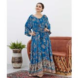 ブルー | 【チャイハネ】リイーナワンピース | アミナコレクション