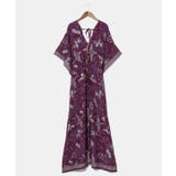 【チャイハネ】サマトVネックワンピース | アミナコレクション | 詳細画像2