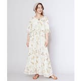 ホワイト | 【チャイハネ】サマトVネックワンピース | アミナコレクション