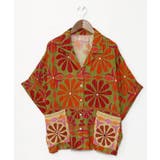 グリーン | 【チャイハネ】カッチナシャツ | アミナコレクション 