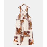 ベージュ | 【チャイハネ】レトパケコーデュロイサロペットスカート | アミナコレクション 