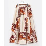 ベージュ | 【チャイハネ】レトパケコーデュロイスカート | アミナコレクション 