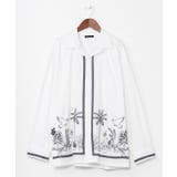 ホワイト | 【チャイハネ】アイララ刺繍メンズシャツ | アミナコレクション