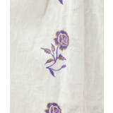 【チャイハネ】ペティナ刺繍ワイドフレアパンツ | アミナコレクション  | 詳細画像12 