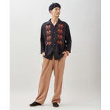 【チャイハネ】ペティナ刺繍メンズシャツ | アミナコレクション  | 詳細画像1 