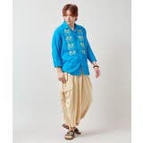 【チャイハネ】ペティナ刺繍メンズシャツ | アミナコレクション  | 詳細画像2 