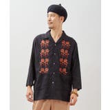 【チャイハネ】ペティナ刺繍メンズシャツ | アミナコレクション  | 詳細画像4 