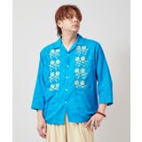 【チャイハネ】ペティナ刺繍メンズシャツ | アミナコレクション  | 詳細画像5 