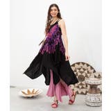 ブラック | 【チャイハネ】レレリアキャミワンピース サロペット2WAY | アミナコレクション