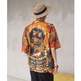 【チャイハネ】パタラカ開襟メンズシャツ | アミナコレクション  | 詳細画像4 