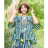 ネイビー | 【チャイハネ】オトミラブラウス | アミナコレクション