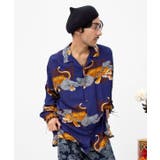 ネイビー | 【チャイハネ】ボーダカメンズシャツ | アミナコレクション