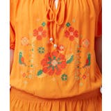 【チャイハネ】花刺繍クロスステッチトップス | アミナコレクション  | 詳細画像6 