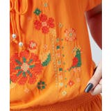 【チャイハネ】花刺繍クロスステッチトップス | アミナコレクション  | 詳細画像7 