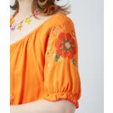 【チャイハネ】花刺繍クロスステッチトップス | アミナコレクション  | 詳細画像8 