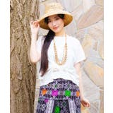 ホワイト | 【チャイハネ】ラヤナセットTシャツ&タンクトップ | アミナコレクション