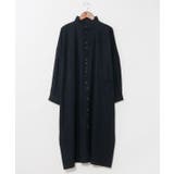 ブラック | 【チャイハネ】パハルナメンズロングシャツ | アミナコレクション