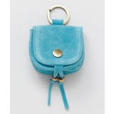 ターコイズブルー | 【チャイハネ】牛革レザナミニポーチ | アミナコレクション