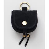 ブラック | 【チャイハネ】牛革レザナミニポーチ | アミナコレクション