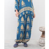 ブルー | 【チャイハネ】クリシュナメンズパンツ | アミナコレクション