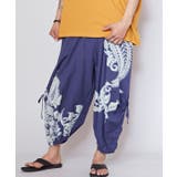 パープル | 【チャイハネ】リドラ変形メンズサルエルパンツ | アミナコレクション 