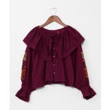 パープル | 【チャイハネ】ナフィーサWAYトップス | アミナコレクション 